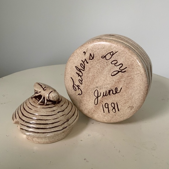 Honey pot  | Hand made | vintage - Picture 3 of 3